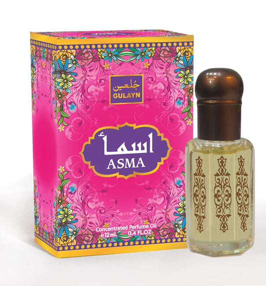 Asma Perfume Oil Alcohol-Free Concentrated Arabian Perfume Oil, Attar Oil,